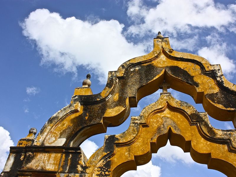 Moorish Arches | Hacienda Yaxcopoil